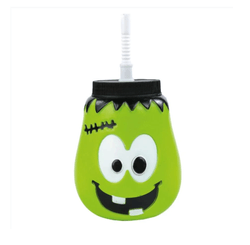 Copo de Plastico Halloween 400ml Frankenstein C/1 Un