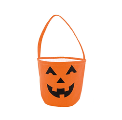 Sacola de Pano Abobora Happy Halloween