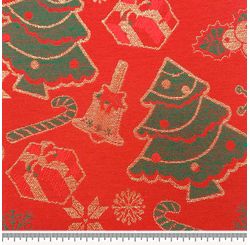 Tecido Jacquard 2512 Lg 1,40 7133-03 Natal