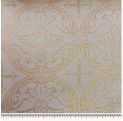 Tecido Jacquard 951 Lg 1,40 9641-01 Liturgico