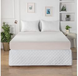 Saia Box Matelasse Solteiro 0,88 X 1,88 X 0,35
