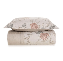 Colcha Com Porta Travesseiro 180 Fios Solteiro Verbena