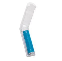 Rolo Adesivo Lavavel Portatil Plastico Cinza 10x3cm