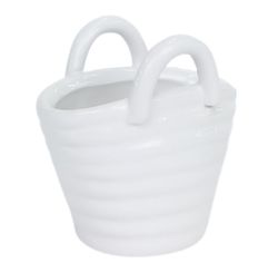 Vaso Decorativo Com Alca 8,5x6,5x8cm