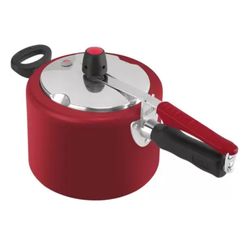 Panela de Pressao Clock Vermelho 4,5l