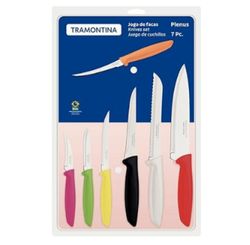 Jogo Facas Inox 7pc Plenus Tramontina