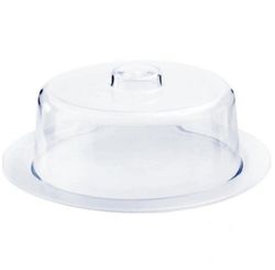 Porta Bolo Cristal - C/tampa Linha Premium