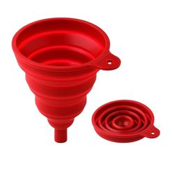 Funil Dobravel Silicone 8,5 X 3,5cm