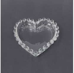 Conjunto Bowl Coracao Cristal Pearl 11cm X 4 Pcs