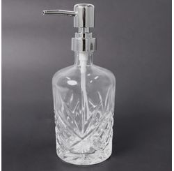 Porta Sabonete Liquido de Vidro 420ml