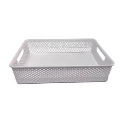 Cesto Organizador Branco Linea