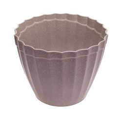 Vaso Plissado M Cinza Petra