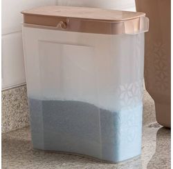 Porta Sabao Em Po de Plastico Capuccino (uz550-cap)