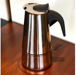 Cafeteira Italiana 6 Xicaras Inox