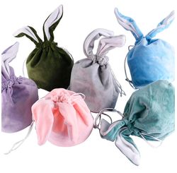 Saco de Pascoa Orelhas de Coelho 35 Cm C/1 Sortido