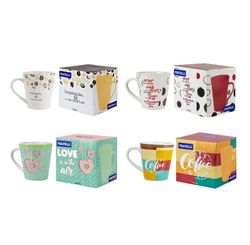 Caneca Sortida Conical Love Is Coffee 300ml