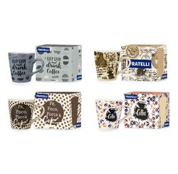 Caneca Sortida Conical Coffee Is My Drink 300ml
