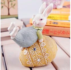 Coelho da Pascoa P/ Decoracao 13cm