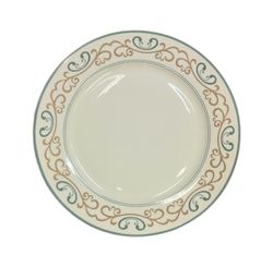 Prato Raso Prato Porcelana Pascoa 27 Cm