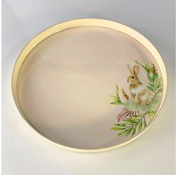 Bandeja de Coelho Redonda 26,5cm