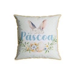 Capa Para Almofada Pascoa C/ Cordone 43cm X 43cm Des 116/unico