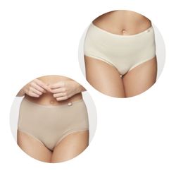Calcinha Classic Maxi Kit C/02 Pecas
