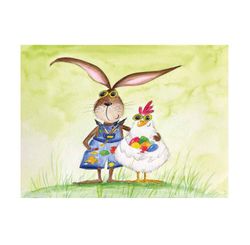 Guardanapo Pascoa 33*33 Sunny Easter