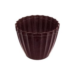 Vaso Plissado P Imbuia