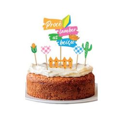 Festa Junina - Topo de Bolo Proce Lamber Us Beicu