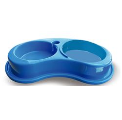 Comedouro Anti-formiga Joy Duplo P/caes e Gatos 600ml - P
