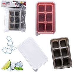 Mini Forma Gelo Plastico