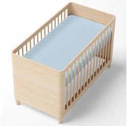 Lencol Avulso Malha Papi 1,30x70 Elast Azul