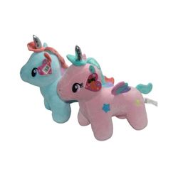 Sortido: Unicornio de Pelucia 37 Cm C/ Asas