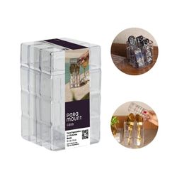 Caixa Organizadora Com 4 Divisorias Bisote 12x12x15cm