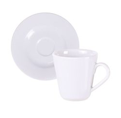 Conjunto Xicara e Pires de Cafe Mesh Porcelana 70ml 2pcs