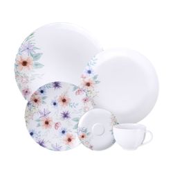 Aparelho Jantar Floratta Porcelana 20pcs