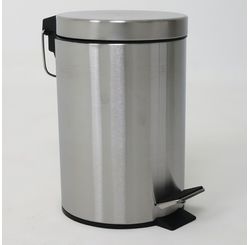 Lixeira Com Pedal Inox 3lts