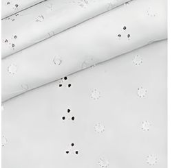 Tecido Laise Bordada 9 Lg 1,50 Branco 00001