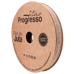 Fita de Juta Jt002 10 Mm Com 10m Cor 001 Natural