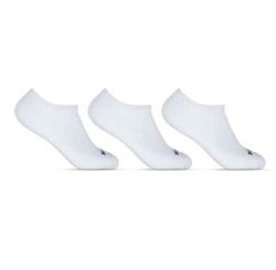 Kit Com 3 Pares de Meias Cano Invisivel - Tam. 33/38 - Preto