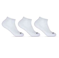 Kit Com 3 Pares de Meias Cano Curto - Tam. 39/43 - Branco
