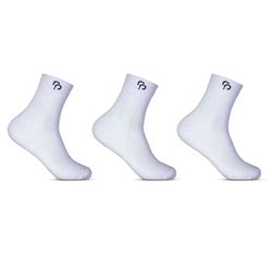 Kit Com 3 Meias Cano Longo - Tam. 39/43 - Branco