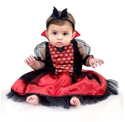Fantasia Morceguinha Baby Halloween G