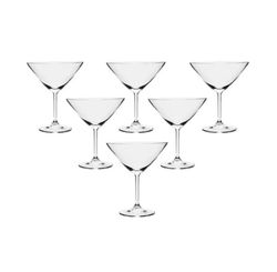 Jogo 6 Tacas Cristal Ecol Mart 280ml Gastro
