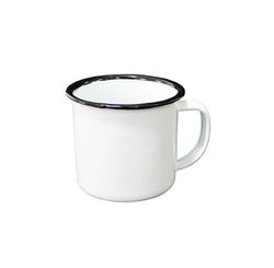 Caneca Esmaltada White 150ml