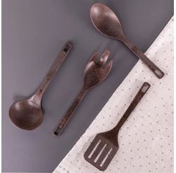Kit Utensilios Leve 4 Pague 3 Imbuia (8571)