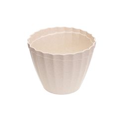 Vaso Plissado G Marfim (7493)
