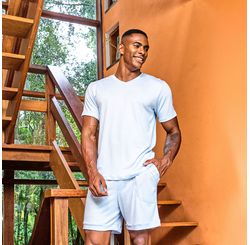 Pijama Visco Masc 258043 - Az Brisa M