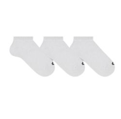 Meia  Curta  39 - 44 Branco/branco/branco 8655cia3 0001