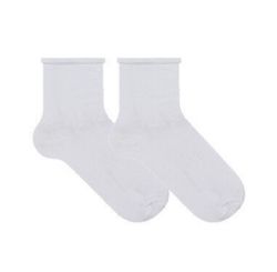 Meia  Medio. 34 - 38 Branco/branco 7615cia2 0001